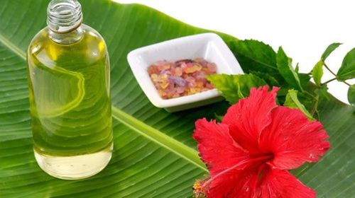 Hibiscus oil, for Cosmetics, Form : Liquid