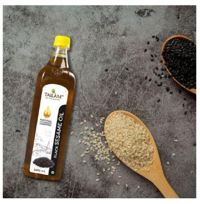 JOHN AROMAS Organic sesame seed oil, Packaging Type : PLASTIC BOTTLI