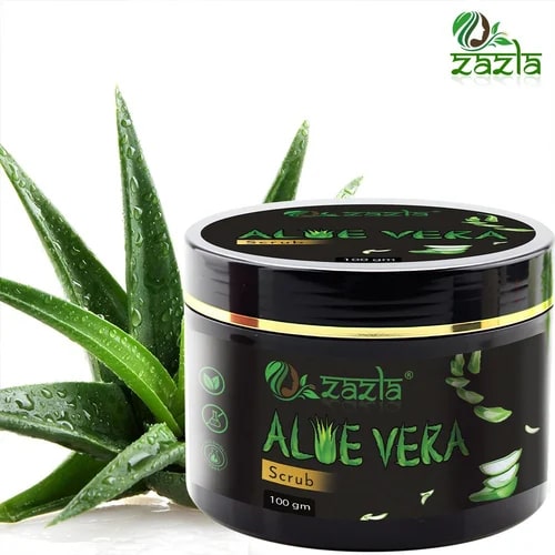 Zazla Aloe Vera Face Scrub, Feature : Attractive Fragrance, Skin Friendly