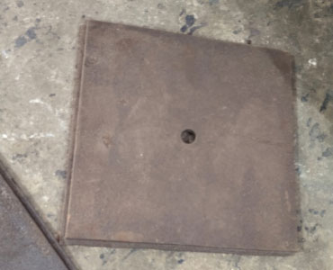 Plain Shot Blasting Manganese Tiles, Feature : Easy To Fit