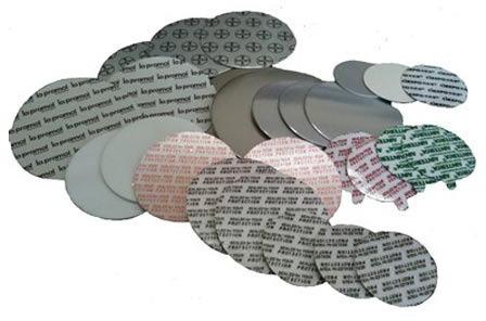Aluminium Printed Induction Sealing Wads, Feature : Excellent Quality, Highly Durable, Long Lasting Life