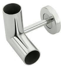 Stainless Steel Pipe Corner Curtain Bracket, Feature : Corrosion Proof, Excellent Quality