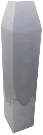 Concrete Fencing Pole, Color : Grey