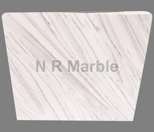 Slab Polished Nirjana White Marble