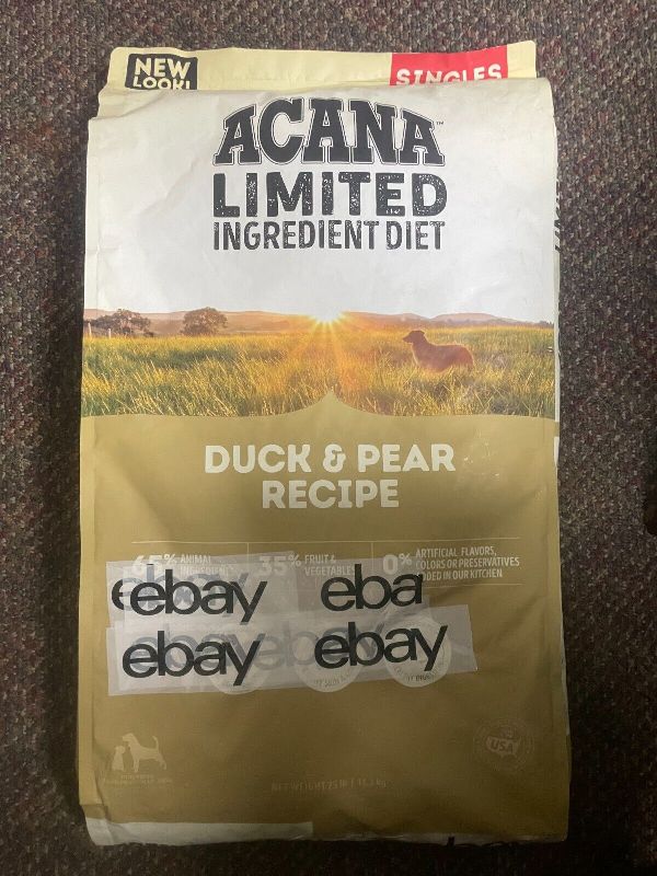 ACANA Singles Limited Ingredient Diet Duck & Pear Recipe Dry Dog Food 25 lb