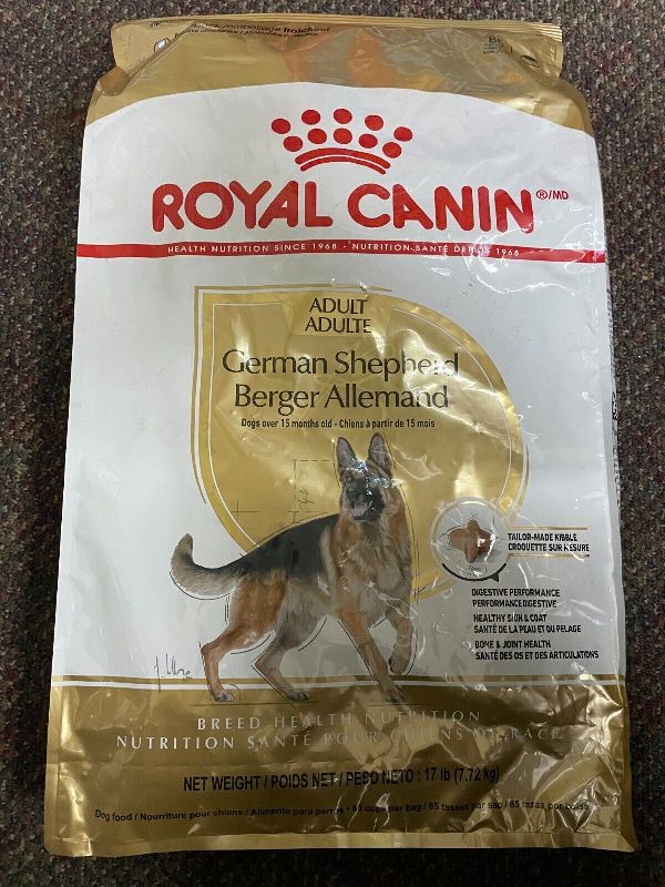 Royal Canin German Shepherd Adult Dry Dog Food 17 LB Bag
