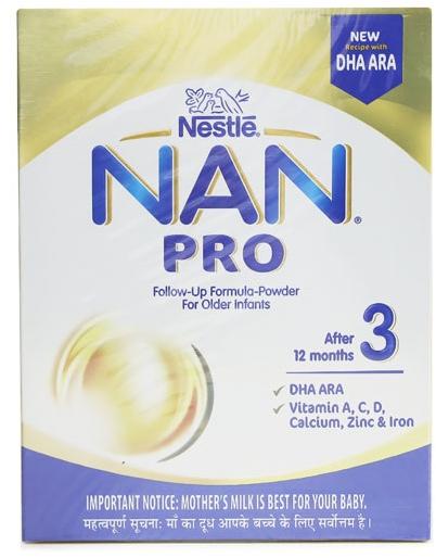nestle nan pro 3 follow-up formula powder