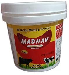 Madhav Gold Mineral Mixture Powder, for Animals, Packaging Type : Packet