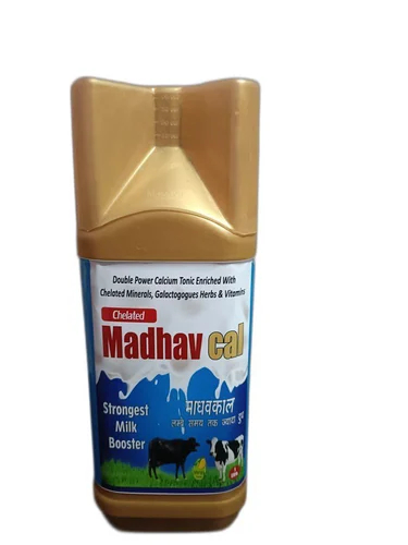 Madhavcal Gold 1L Chelated Liquid Calcium Animal Feed Supplement