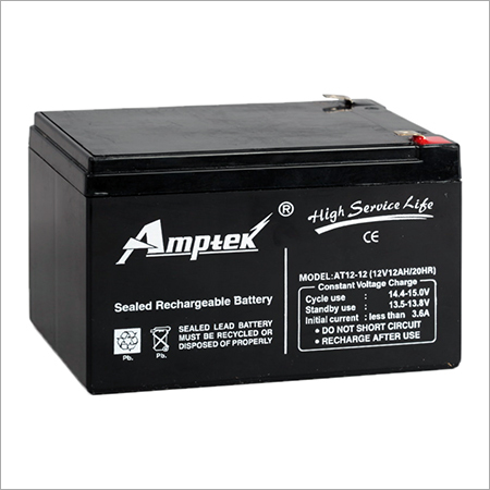 12V12AH Amptek Battery