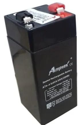 4V4.5AH Amptek Battery, Certification : ISI Certified