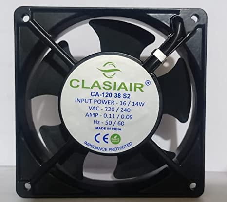 6 Inch Clasiair Fan, Voltage : 220 V