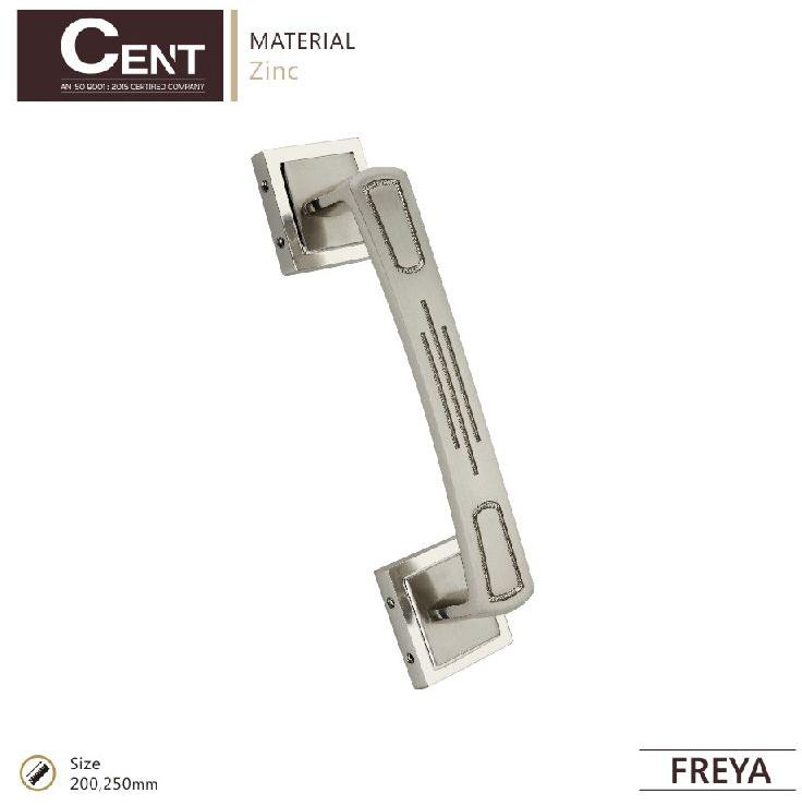 CENT Zinc Freya Door Concealed handle, Color : Silver