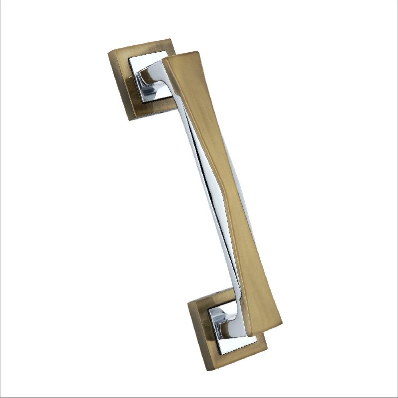 CENT Polished Zinc KIA Concealed Handle, for Door, Color : Brown