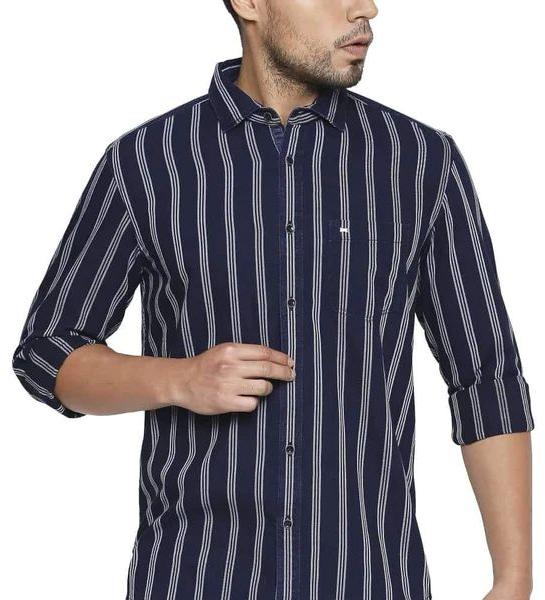 My Mistake Mens Striped Shirts, for Anti-Wrinkle, Anti-Shrink, Gender : Male