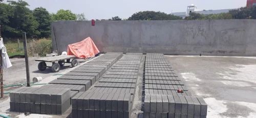 16x8x4 Inch Concrete Solid Block
