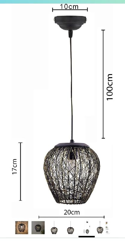 WP019 Decorative Iron Hanging Lamp