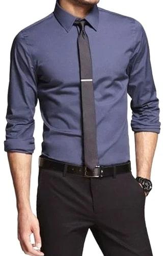 Mens Slim Fit Shirt, for Quick Dry, Anti-Wrinkle, Anti-Shrink, Size : XL