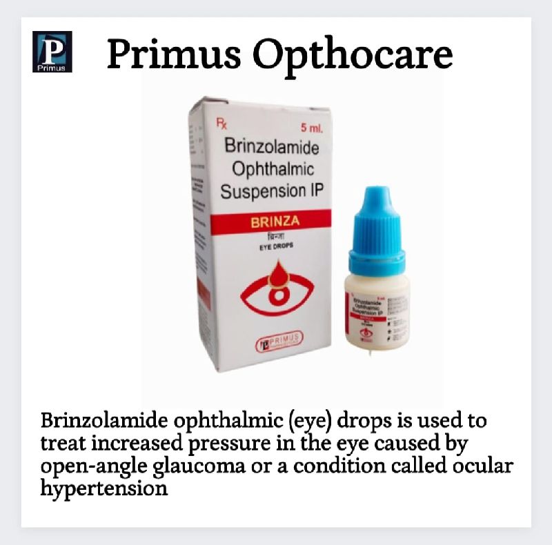 Brinzolamide 1% Ophthalmic eye drop
