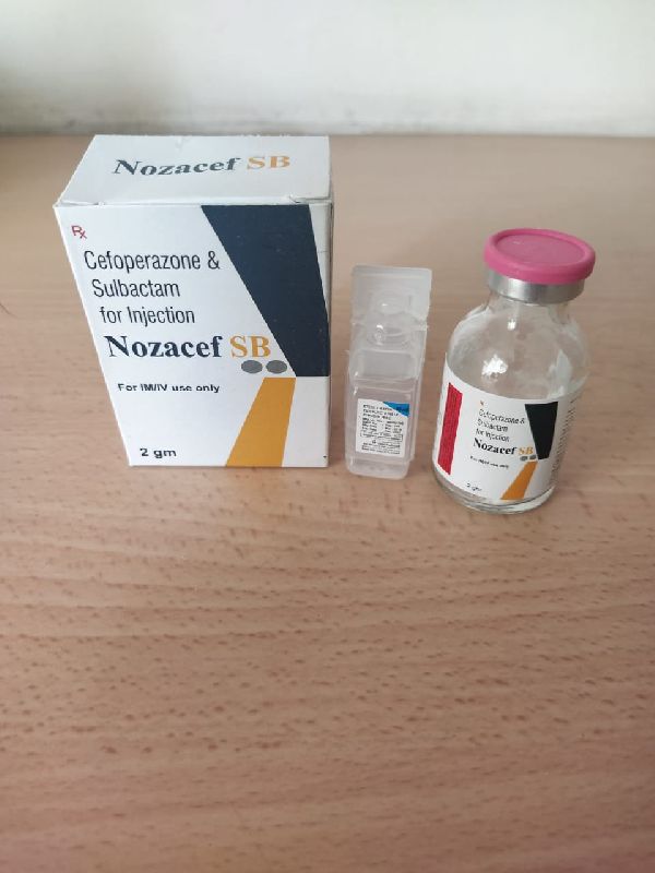 Cefoparzone 1000mg + Sulbactum 1000mg Injection