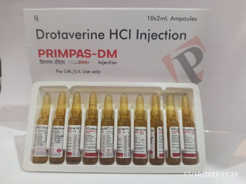 Drotaverie HCL 40mg injection