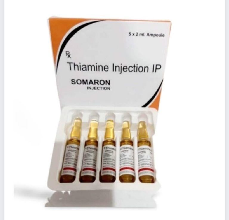 Thiamine hydrochloride injection, Certification : WHO, GMP, GLP