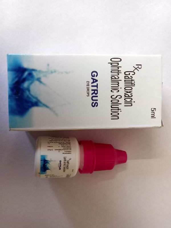 Gatrus eye drop, Certification : WHO, GMP, GLP