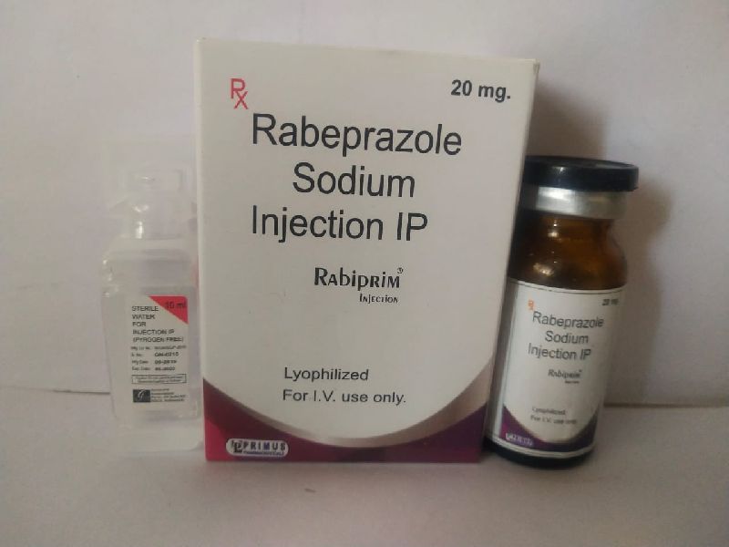 Rabeprazole 20mg Injection, Certification : WHO, GMP, GLP