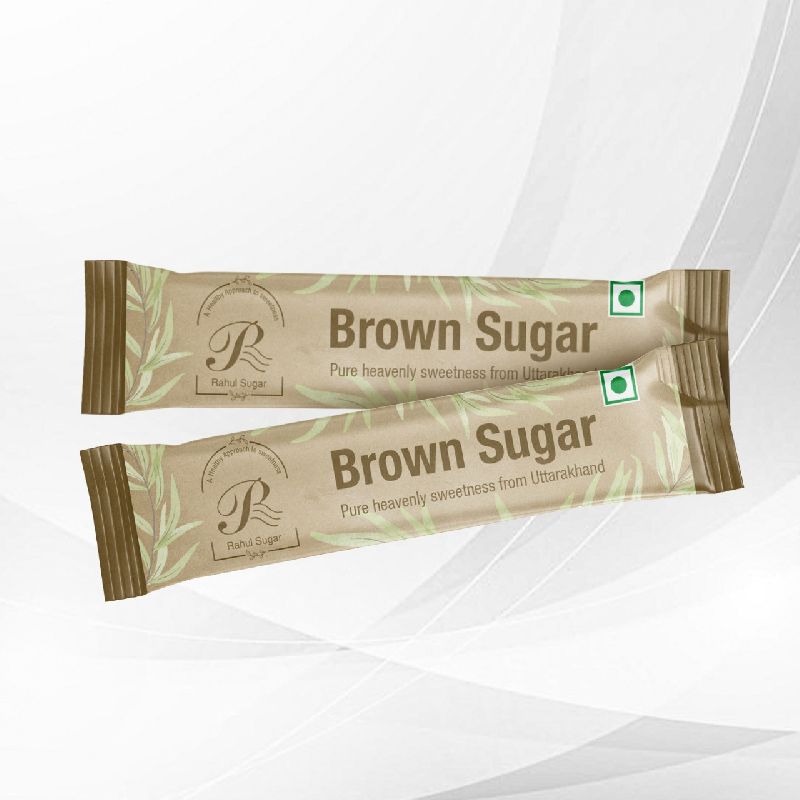 Natural BROWN SUGAR SACHET Rahul Sugar Products, Ghaziabad, Uttar Pradesh