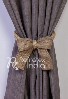 Jute Non Polished JTC110 Tieback, for Curtains Holding, Feature : Stylish
