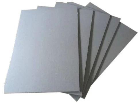 Grey Back Duplex Board, Pattern : Plain