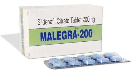 Malegra 200mg Tablets, Type Of Medicines : Allopathic