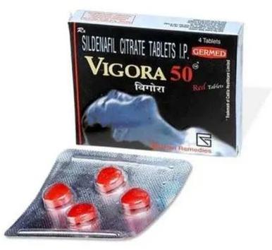 Vigore 50mg Red Tablets