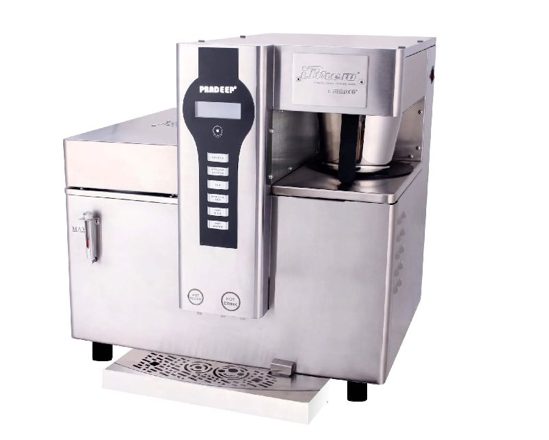 Automatic Tea Coffee Dispenser Machine, for Commercial, Color : Metallic
