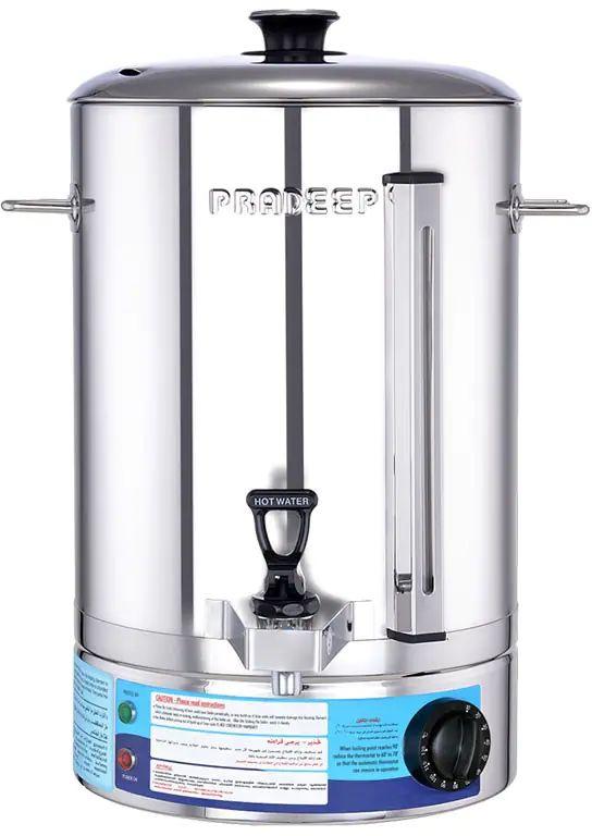 Pradeep Milk Boiler - 5L, for Commercial, Color : Silver