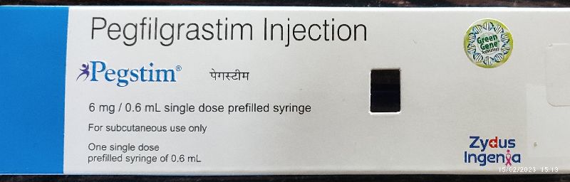 Pegfilgrastim 6 mg injection, for Hospital, Grade : Medicine Grade