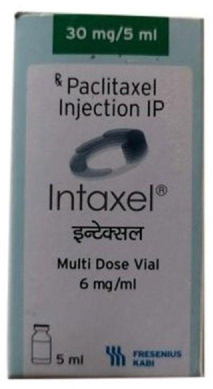 Intaxel 30mg Injection, Medicine Type : Allopathic