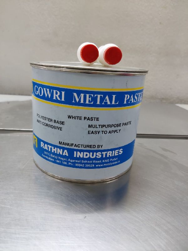 White metal paste