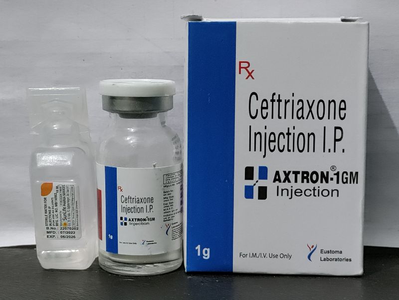 AXTRON ceftriaxone injection, for Pharmaceuticals, Hospital