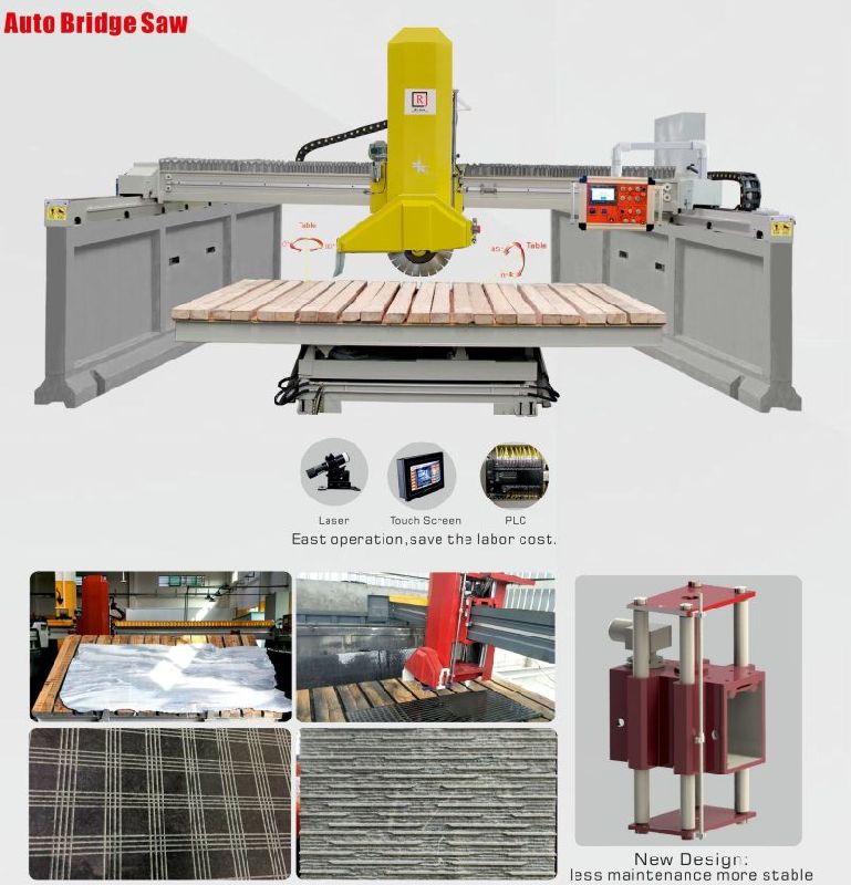 Auto Bridge Saw Machine