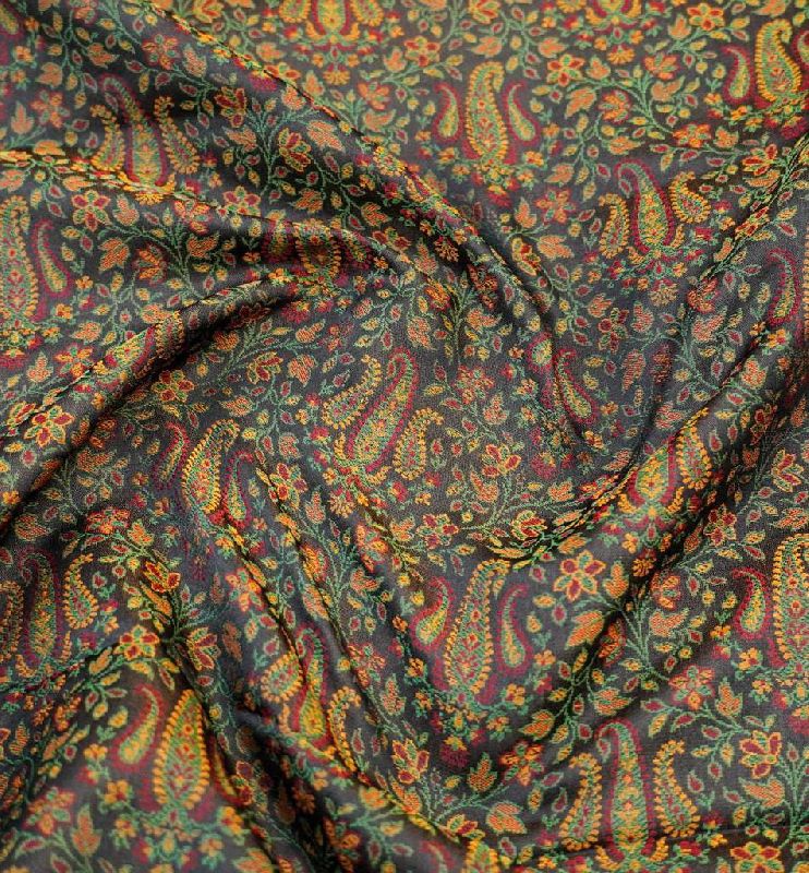 Pure silk jamewar fabric, Size : 10 MTR