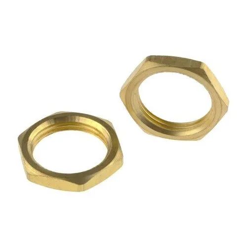 Hexagonal Brass Lock Nuts, Feature : Best Quality, Easy To Fir, Fine Finishing