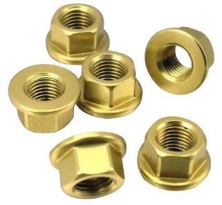 Polished Brass Special Nuts