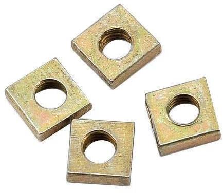 Brass Square Nuts, Shape : Hexagonal