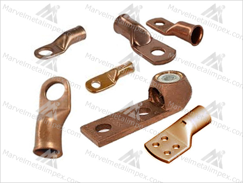 Coated Copper Tube Terminal Lugs, for Electrical Ue, Feature : Blow-Out-Proof, Easy To Handle, Investment Casting