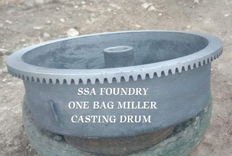 miller bag concrete mixer casting drum