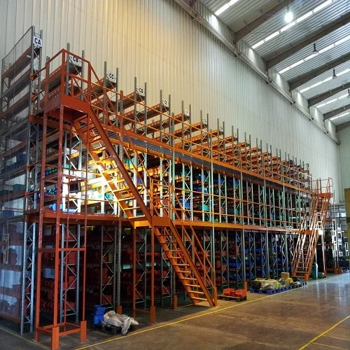 Multi Tier Warehouse Storage Rack - Ample Space Engineering, Mumbai ...