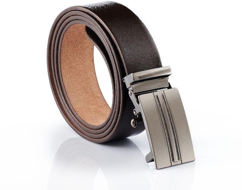 Buff Gold Leather Belt