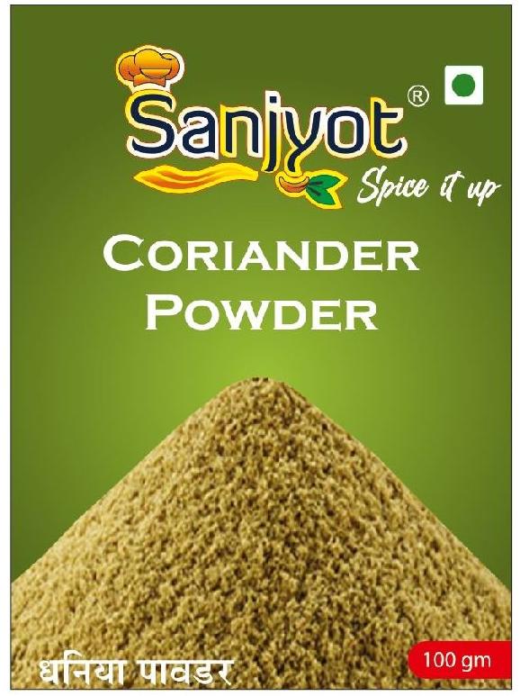 Sun Dried Natural Coriander Powder, Packaging Size : 100gm