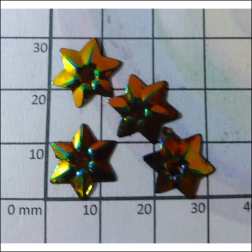 Plastic 14mm Star Recycled Sequins, Color : Pink